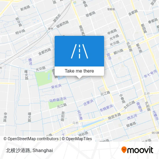 北横沙港路 map