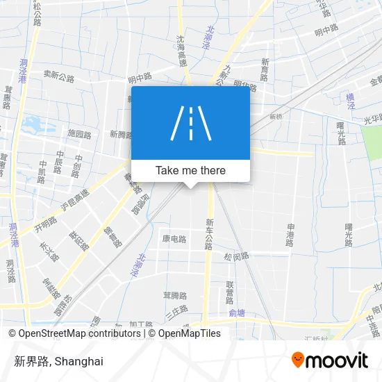 新界路 map