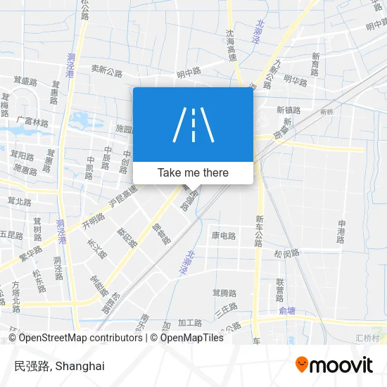民强路 map