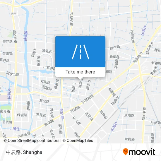 中辰路 map