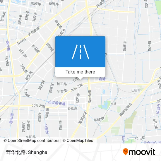 茸华北路 map