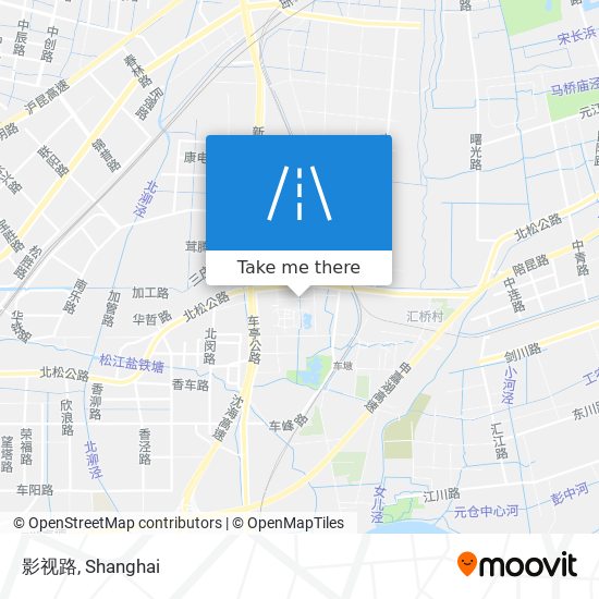 影视路 map