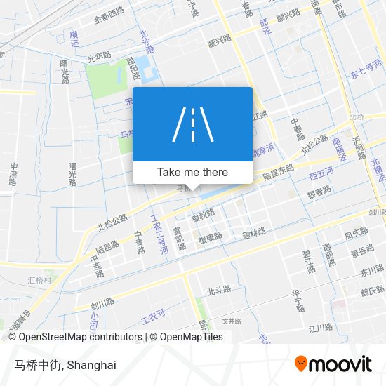 马桥中街 map