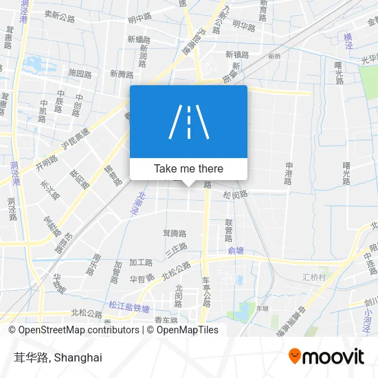 茸华路 map
