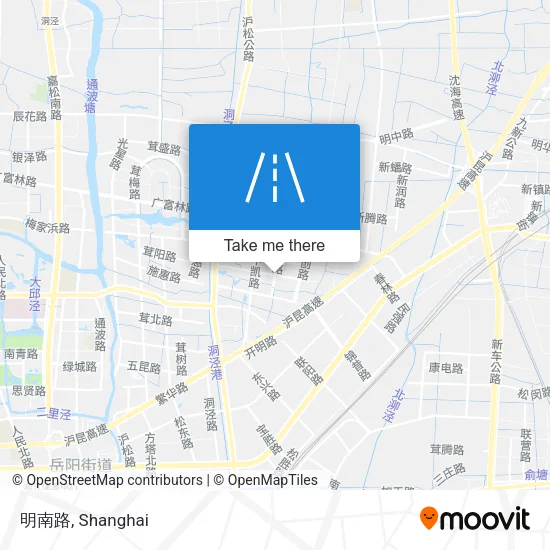 明南路 map