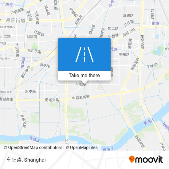 车阳路 map