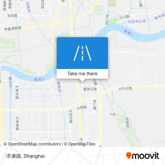 求康路 map