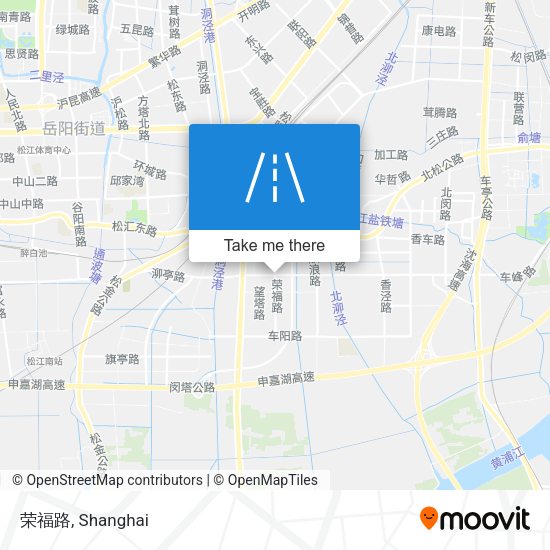荣福路 map