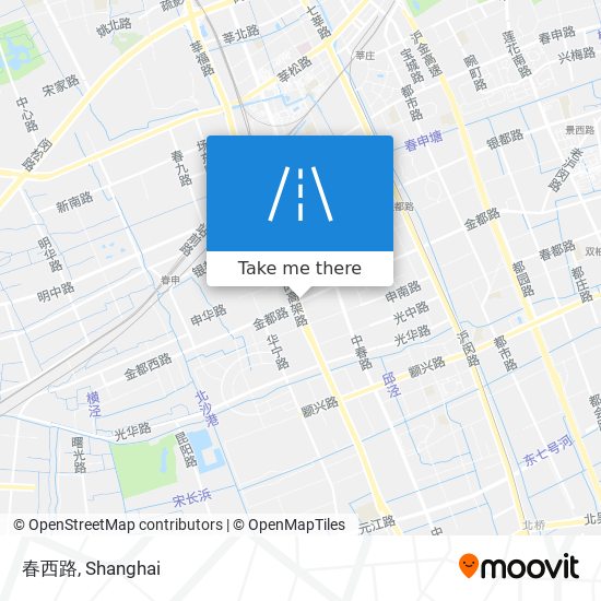 春西路 map