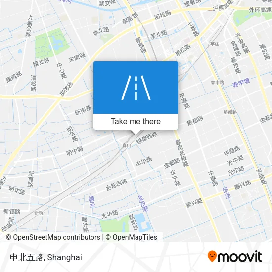 申北五路 map