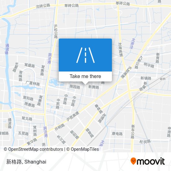 新格路 map