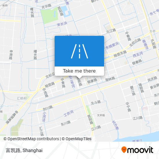 富凯路 map