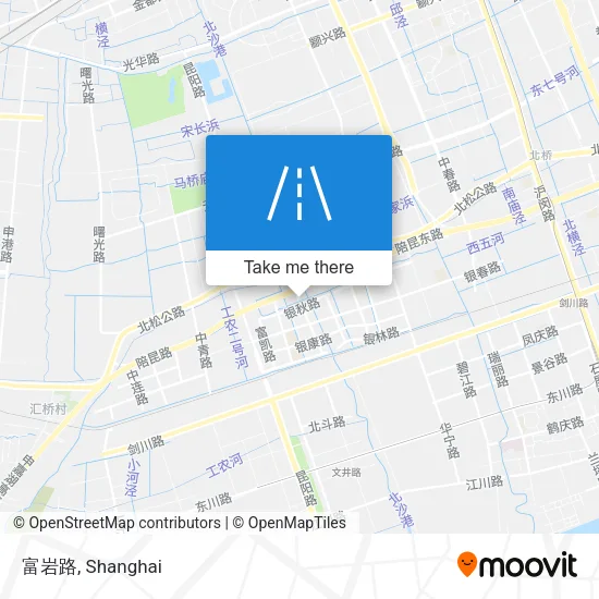 富岩路 map