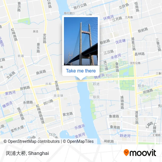 闵浦大桥 map