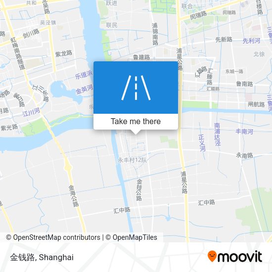 金钱路 map