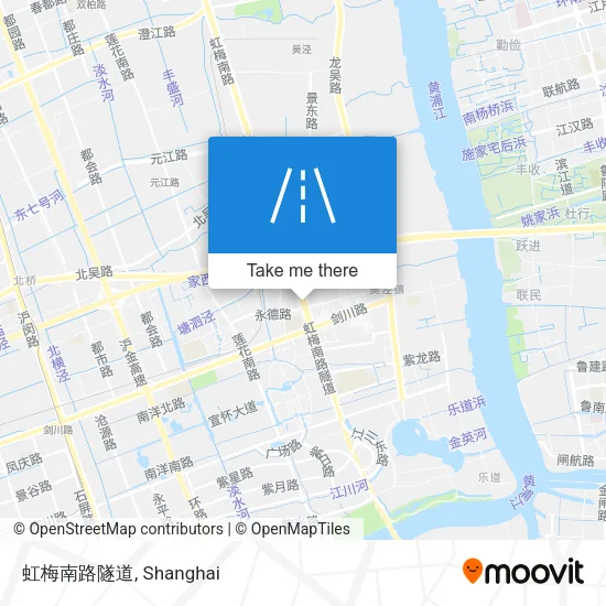 虹梅南路隧道 map