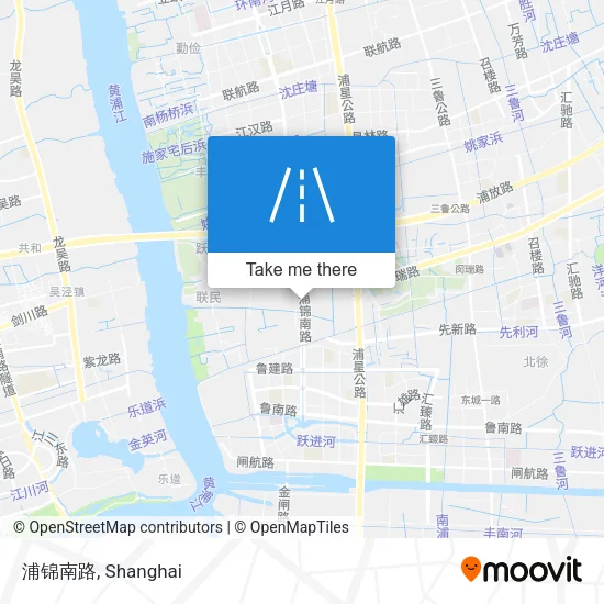 浦锦南路 map