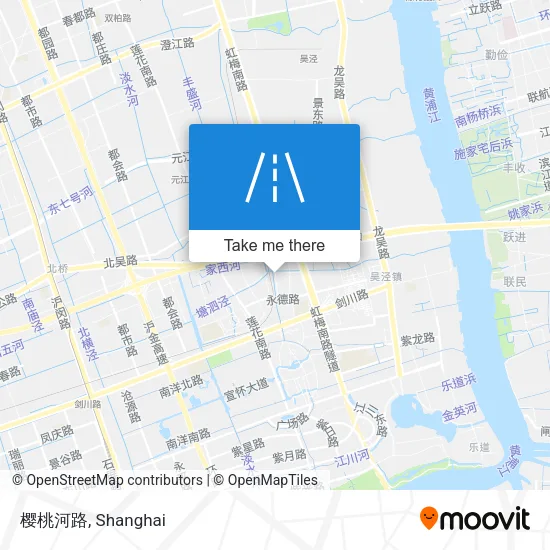 樱桃河路 map