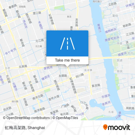 虹梅高架路 map