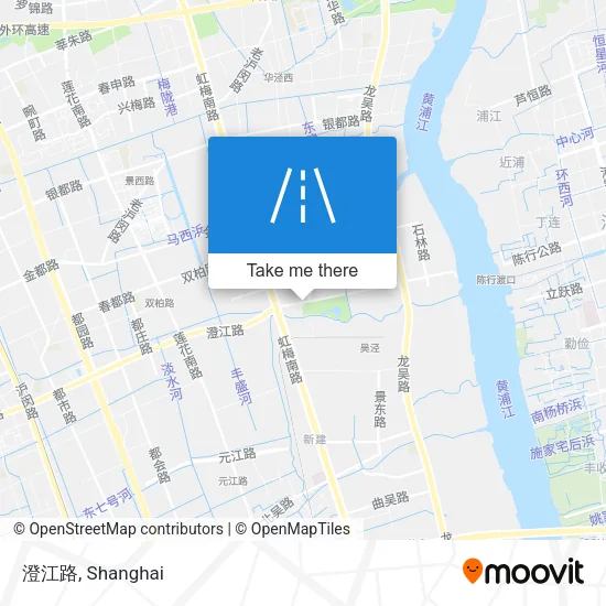 澄江路 map