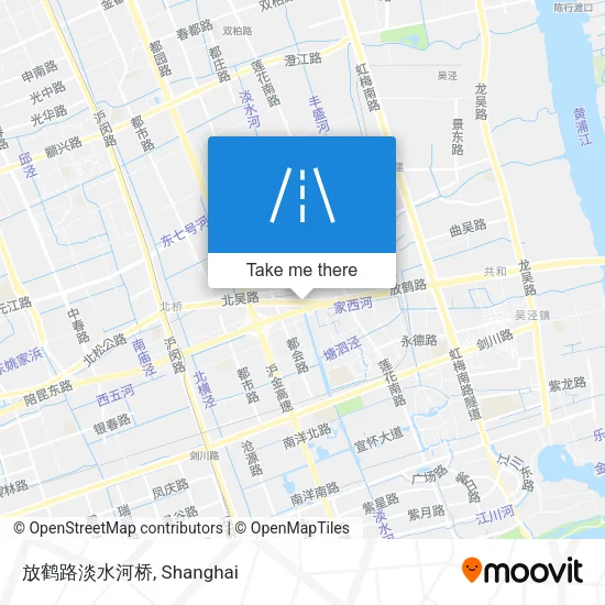 放鹤路淡水河桥 map