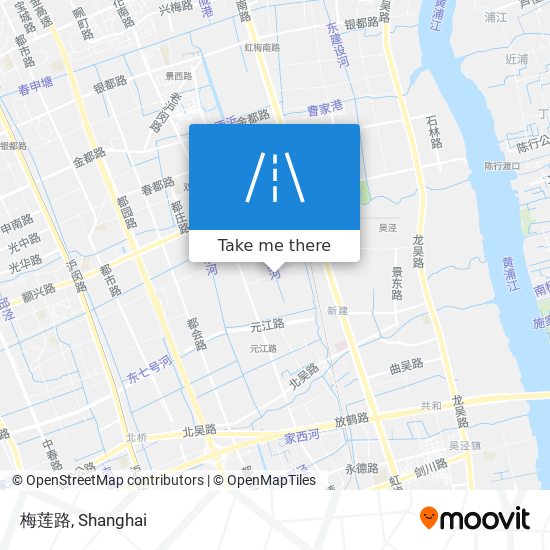 梅莲路 map