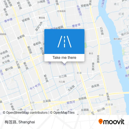 梅莲路 map