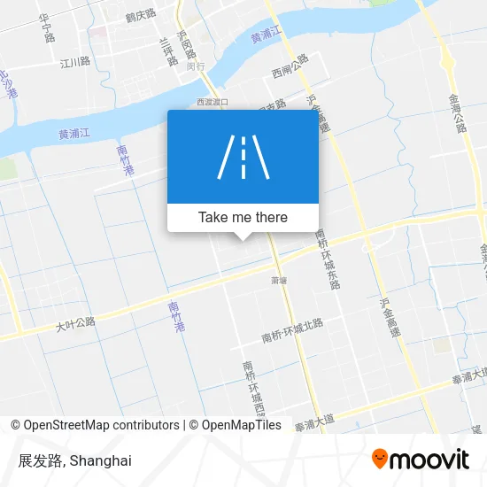 展发路 map