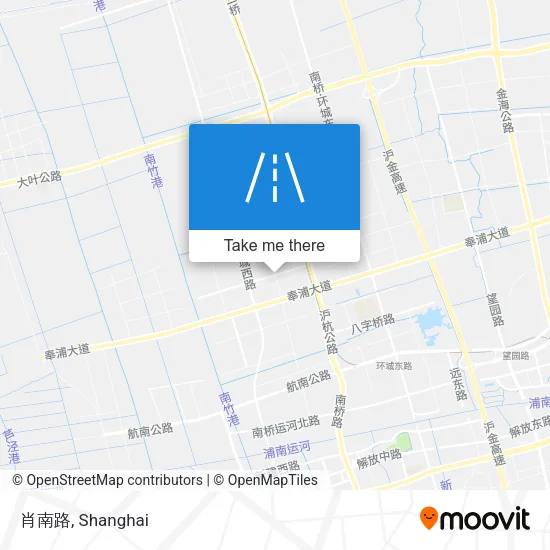 肖南路 map