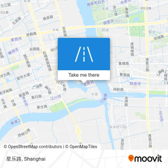 星乐路 map
