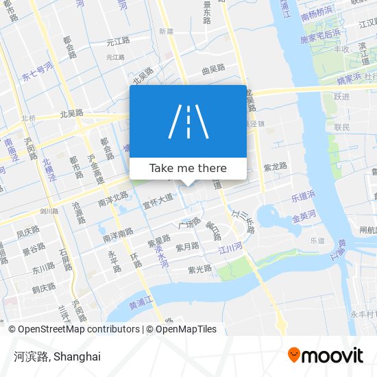 河滨路 map