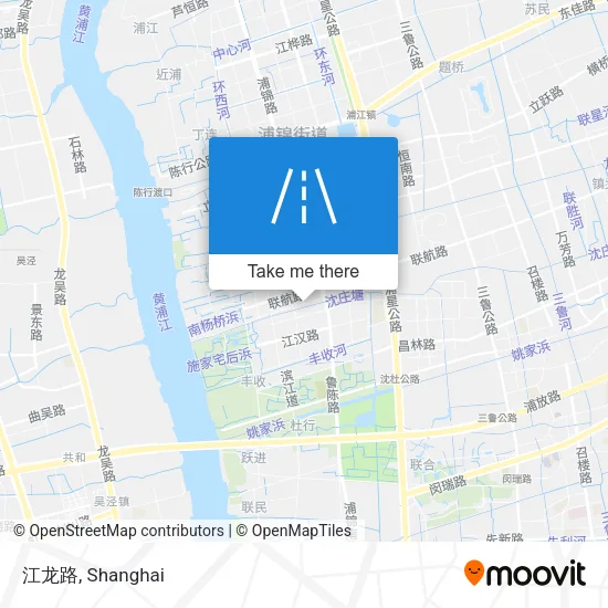 江龙路 map