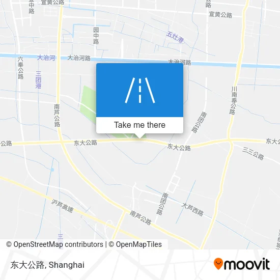 东大公路 map
