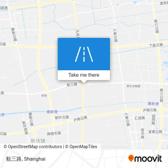 航三路 map