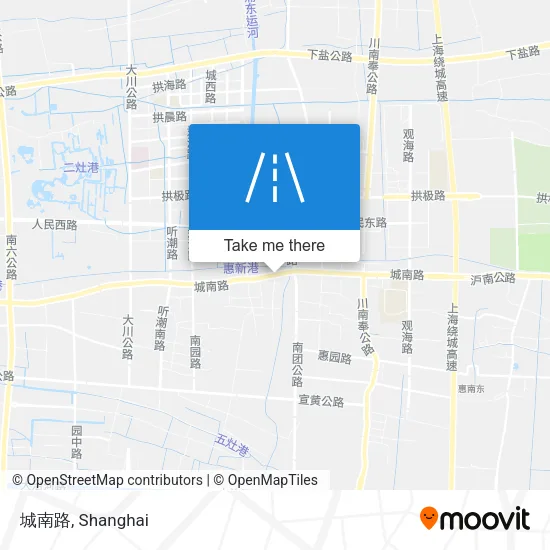 城南路 map
