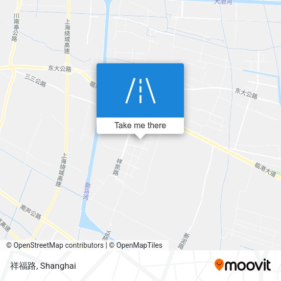 祥福路 map
