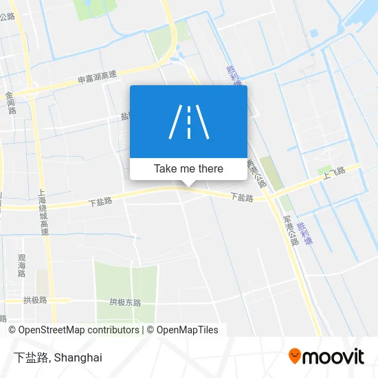 下盐路 map