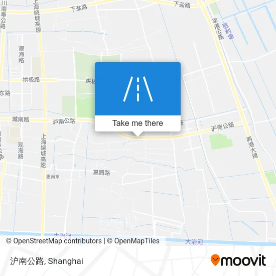 沪南公路 map