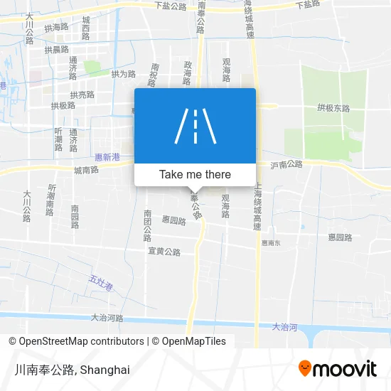 川南奉公路 map