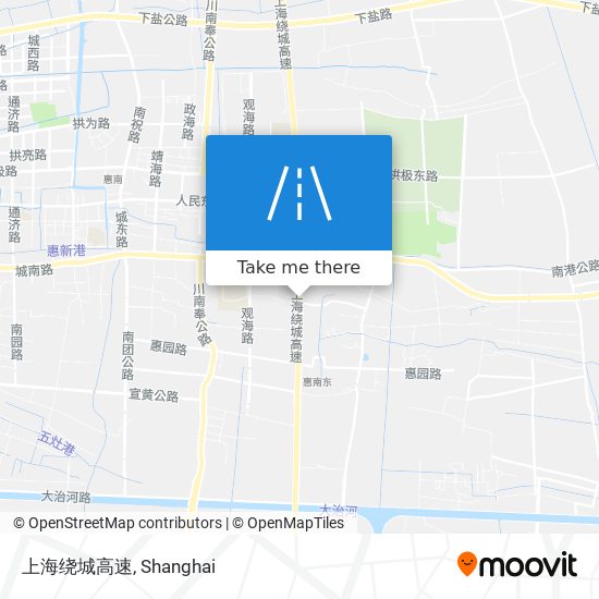 上海绕城高速 map