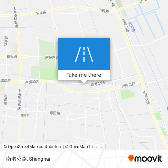 南港公路 map