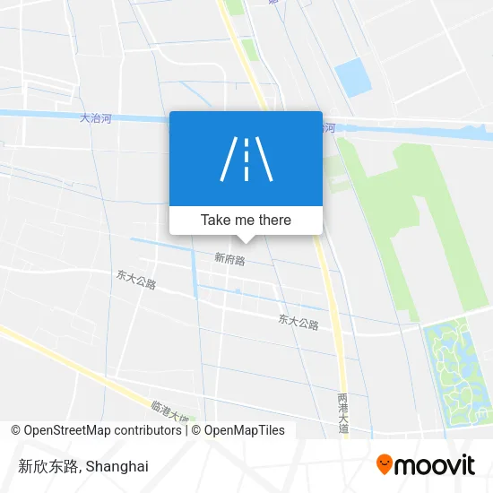 新欣东路 map