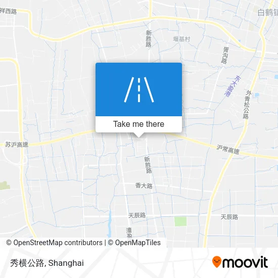 秀横公路 map