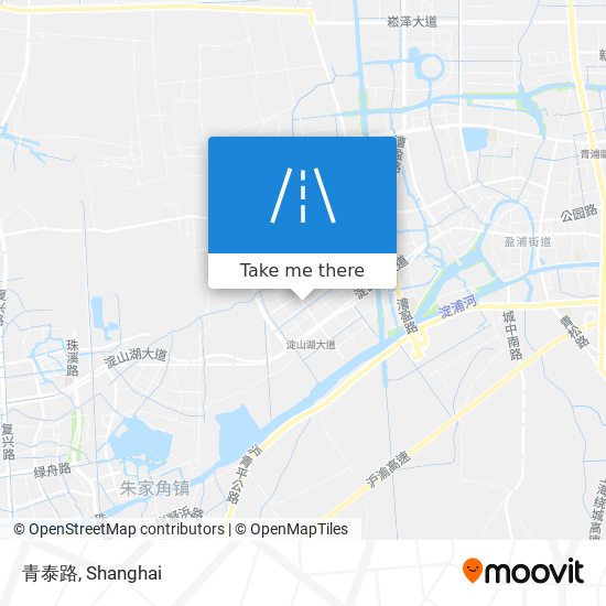 青泰路 map