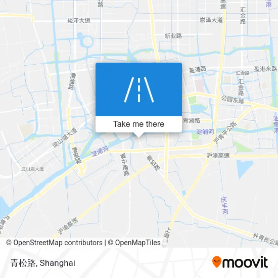 青松路 map