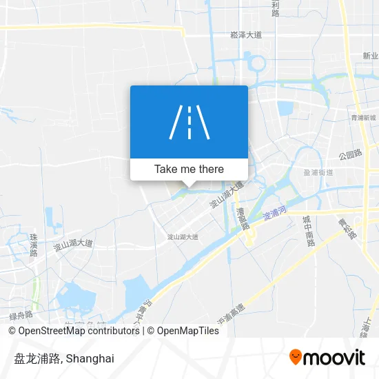 盘龙浦路 map