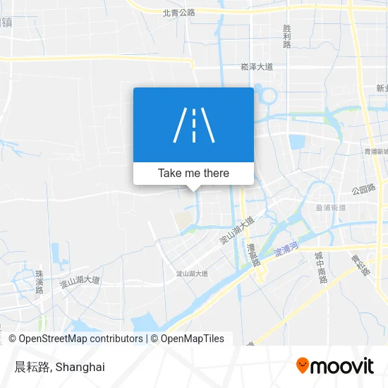晨耘路 map
