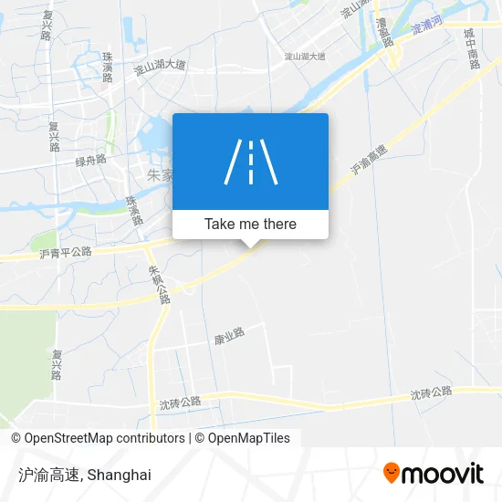 沪渝高速 map
