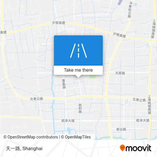 天一路 map