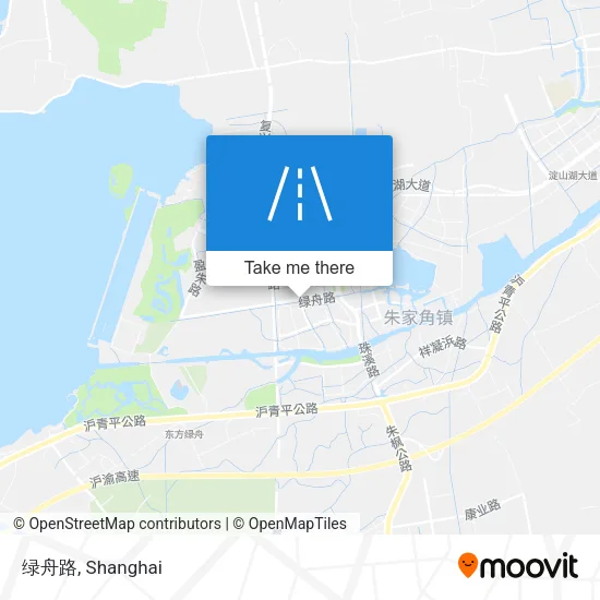 绿舟路 map